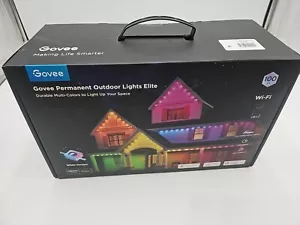 Govee 100ft RGBICW Permanent Outdoor Lights Elite, White New Factory Sealed - Picture 1 of 4