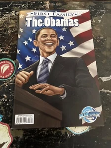 FIRST FAMILY THE OBAMAS (2009) - 9.4 NEAR MINT (BLUE WATER COMICS) - Picture 1 of 5