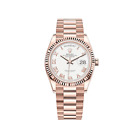 Rolex Day-Date 128235 Rose Gold White Dial