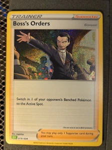 Pokemon Boss's Orders Supporter 019/034 Holo Pokemon Card Game Classic English - Picture 1 of 1