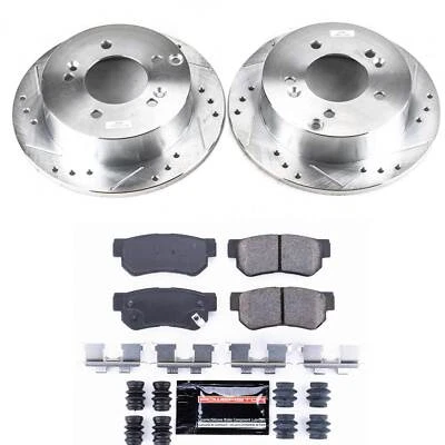 Kit de frenos de disco PowerStop - trasero - se adapta a Hyundai Sonata 2006-2008, Hyundai Tucson Foto 1 de 4