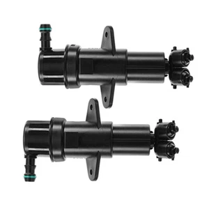 2x Für BMW X3 E83 06-10 Scheinwerferreinigung Waschwasserdüse Links Rechts Voren - Picture 1 of 8