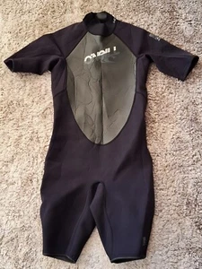 O'Neill Mens XL Reactor 2.2 Neoprene Wetsuit Spring Suit RN77131 Black Grey - W1 - Picture 1 of 4