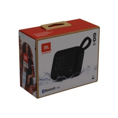JBL Go 4 Bluetooth-Lautsprecher schwarz JBLGO4BLK - Bild 1 von 2