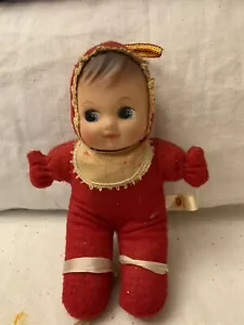 bambola DM RARA ANNI 60 antica viso in plastica sonetto interno funzionante - Foto 1 di 6