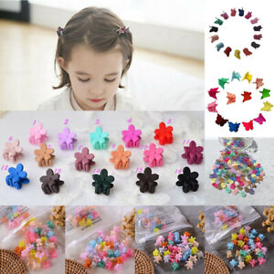 10pcs Mini Butterfly Hair Clips Claw Barrettes Jaw Clip Hairpin for Kids Girls