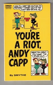 You're A Riot, ANDY CAPP [1970] Fawcett paperback (VG+) Smythe 449-02761-060 - Imagen 1 de 3
