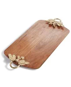 Martha Stewart Collection Harvest Acacia wood Serving Board 19.7" x 9", NEW - Picture 1 of 1