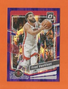2023-24 DONRUSS OPTIC PURPLE SHOCK FRED VanVLEET #197 HOUSTON ROCKETS - Picture 1 of 2