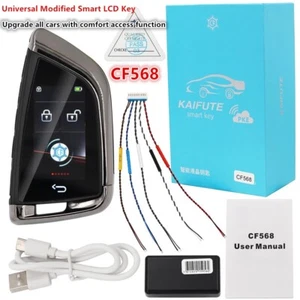 CF568 Llave LCD Inteligente Modificada Universal para BMW Benz Audi Ford Cómoda Entrada - Imagen 1 de 8