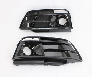 2018 - 20 SQ5 Sline Q5 front bumper cover side  grille trim 2pc set - Picture 1 of 7