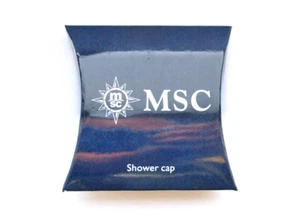 Cuffia doccia nave MSC crociere pubblicità collezione - Shower cap Cruise - Foto 1 di 1