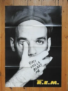 Melody Maker - Michael Stipe / R.E.M. Huge Poster RARE 59 x 84 in Double Sided - Picture 1 of 2