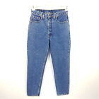 Vintage Levi's Jeans 881 Herren W34 (wie W29) L32 Blau Tapered Orange Tab Hose