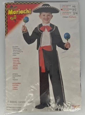 Disfraz Niño Bailarina Mariachi Mexicana (L) NUEVO Foto 1 de 4