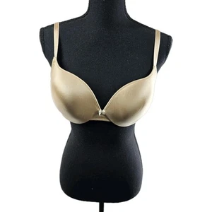 Maidenform Damen BH Größe 38 C Creme Sweet Nothings Bügel Push Up - Bild 1 von 12