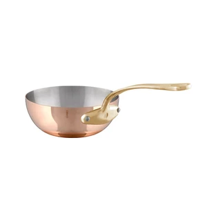 Mauviel M'Heritage M'200 B Chef Pan With Brass Handle, 3.6-Qt - Picture 1 of 12