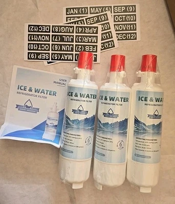 ADQ360061 Water Filter Replacement for LG LT700P, Fit Kenmore Elite Water Filter - Image 1 of 4