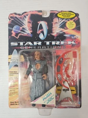 Figura de acción Playmates Star Trek Generations Lursa Klingon 6929 LOTE # 951 Foto 1 de 4
