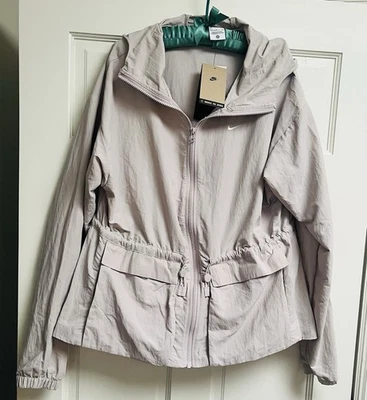 Nike Move To Zero-“Everything”夹克-Oversized-Hood-Repels Wind-Water-UPF 40-S — 第 1/4 张图片