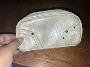 Bolsa de viaje de cosméticos/maquillaje Baby Phat Goddess con cierre de cremallera, forro rosa - Imagen 1 de 6