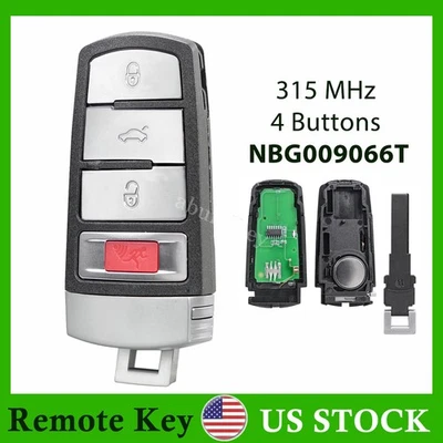 Para 2006 2007 2008 2009 2010 2011 2012 Volkswagen Passat Mando a distancia Llavero Entrada Foto 1 de 4