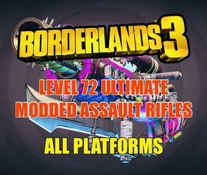 Borderlands 3 Max Level 72 Godmode Modded Guns 10 fucili XBOX X/S PS4 PS5 PC - Foto 1 di 11