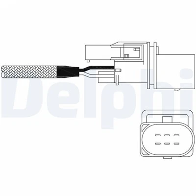 Sonda Lambda Delphi Per Audi A2 Skoda Fabia Octavia VW Bora Caddy Golf - Imagen 1 de 4
