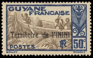 ININI COLONY 15 - Colonial Heritage "1932 Maroni River Rapids" (pc41875) - Picture 1 of 1