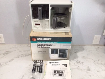 Black & Decker SDC3AG Space maker 10 Cup Drip Coffee Maker- Very Clean - Image 1 of 4