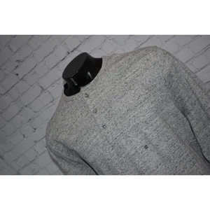 Express Henley Sweater Shirt Mens Size 2XL Cotton Gray Long Sleeve NEW TAGS - Picture 1 of 7