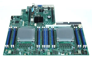 Intel EMC G29051-354 S2600G (Z/L) LGA2011 Server MotherBoard 2x Heatsinks - Picture 1 of 4