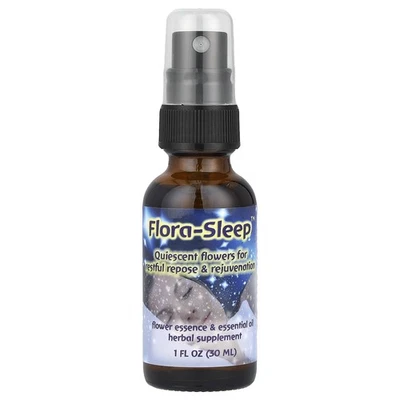 Flora-Sleep™, esencia floral y aceite esencial, 1 fl oz (30 ml) Foto 1 de 2
