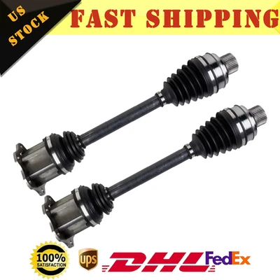 Front Pair CV Axle Shaft NCV23027 Fit 2013 2014 2015 2016 2017 Audi Q5 2.0L AWD - Image 1 of 4