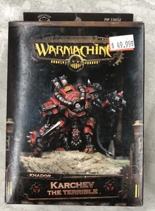 Warmachine Khador Karchev The Terrible. PIP 33032. Offener Karton. - Bild 1 von 3