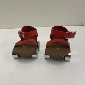 VINTAGE ANGENEHME GESELLSCHAFT AMERICAN GIRL MOLLY GAMES ROTE ROLLSCHUHE - Bild 1 von 7