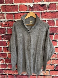 Suéter Pullover KRIZIA MAGLIA Vintage Para Hombre Lana Angora 6 Botones Hecho en Italia - Imagen 1 de 7