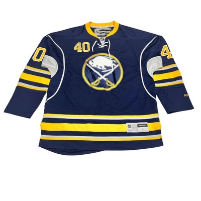 Robin Lehner Buffalo Sabres Reebok NHL Jersey - Size L - Image 1 of 4