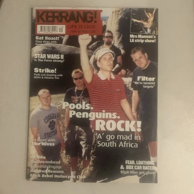 Kerrang!, 'A', Pools Penguins Rock, 5/18/2002 ('A'/Filter/Mushroomhead) - Image 1 of 2