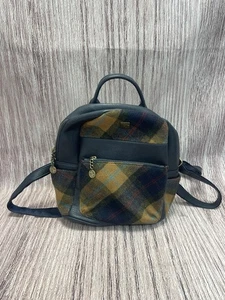 Ladies Genuine House of Tweed Navy Tweed Mix Small Backpack Hand Bag (CLRN) 1915 - Picture 1 of 9