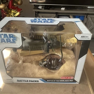SELLADO Hasbro Star Wars Legacy Collection Battle at The Sarlacc Pit Conjunto de figuras Foto 1 de 4