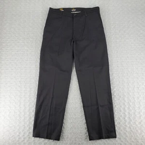 Lee Total Freedom Pants Men 32x32* Charcoal Flat Front Relaxed Comfort Stretch - Picture 1 of 21