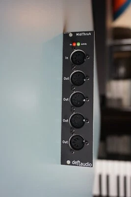 Eurorack MIDI DIN5 Thru 1in - 4out Midithru DIY Kit - Bild 1 von 4