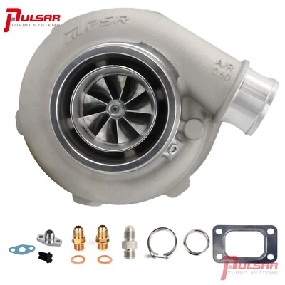 Pulsar Turbo PSR3076 GEN2 Dual Ball Bearing Turbocharger Billet Wheel T3 0.82A/R - Bild 1 von 4
