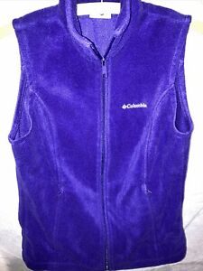 Columbia Benton Springs Vest - Small - Purple Used Excellent Condition