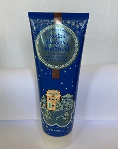 BATH & BODY WORKS SANTAS BLUEBERRY SHORTBREAD ULTRA SHEA BODY CREAM 8 OZ - Picture 1 of 4