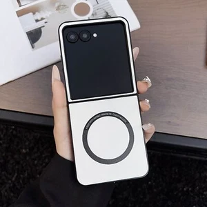 Magnetic Leather Slim Case For Motorola Razr 60 Ultra/Razr ultra 2025/Razr 2024 - Picture 1 of 17