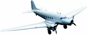DC 3 C 47 EPO 1600mm silber PNP V2 Rosinenbomber WWII Brushless LiPo RC Neuheit - Bild 1 von 1