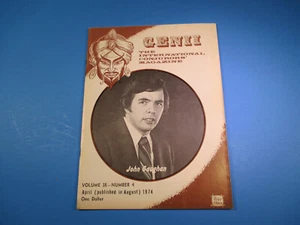 Genii The International Conjurors Magazine April 1974 John Gaughan  M6761 - Bild 1 von 2