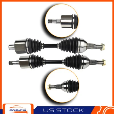 Pair Front for Chevy Impala Buick Lacrosse Pontiac Grand Prix CV Axle Shafts - Image 1 of 4
